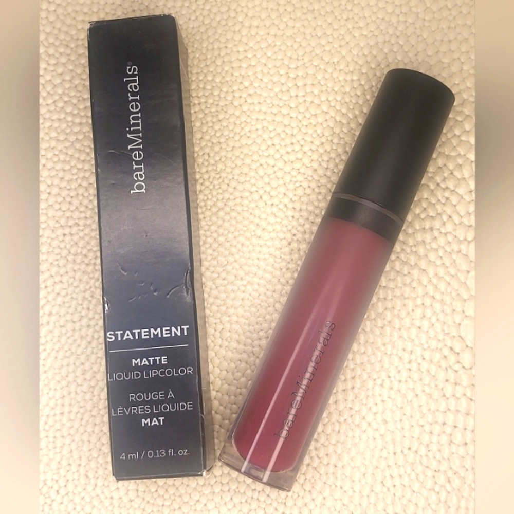 BAREMINERLS Statement matte liquid lip color